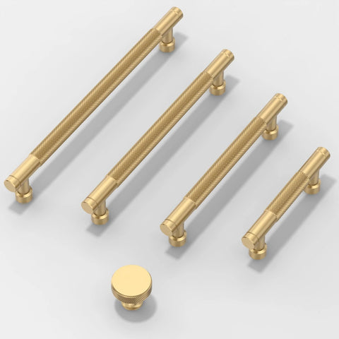 Champagne Bronze Cabinet Knobs 10 Pack Size 1-1/5 Inch 30mm Classic Kitchen Drawer Pulls For Cabinets And Drawers Zinc Alloy Hardware