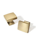 Champagne Bronze 10 Pack Cabinet Knobs Single Hole Drawer Pulls for Kitchen and Bedroom Cabinets, Solid Zinc Alloy Hardware