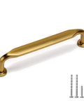 10 Pack Champagne Bronze Cabinet Pulls 3 Inch Center Hole Solid Zinc Alloy Dresser Handles Dark Gold Honey Bronze Furniture Hardware