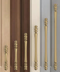 Champagne Bronze Cabinet Pulls 10 Pack 5 Inch Center To Center 128 Mm Heavy Duty Brushed Bronze on assorted cabinet doors