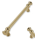 Champagne Bronze Cabinet Pulls In 5 Inch Hole Center For Cupboard And Drawer 10 Pack Solid Zinc Alloy Heavy Duty Kitchen Hardware