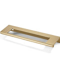 10 Pack 6 Inch Center To Center Champagne Bronze And Honey Bronze Finger Edge Pulls Zinc Drawer Pulls Hidden Edge Handle