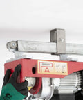 Installation of Set Of 4 Channel Trolley Track Hanger Brackets For UNISTRUT Strut Channel 1-5/8 Inch supporting machinery