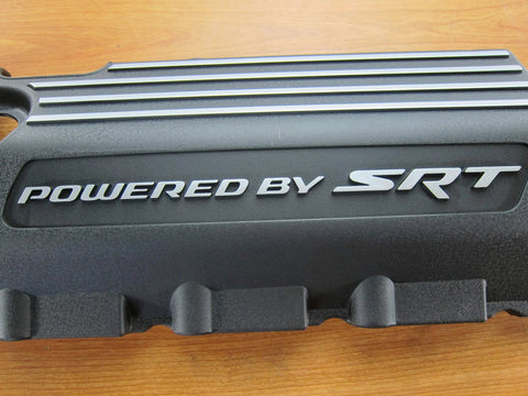 Charger And Challenger Left Side Engine Cover With SRT Badge Genuine Mopar OEM Replacement Part For Engine Bay Direct Fit High Quality