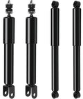 Four Piece Front And Rear Shocks Absorbers Kit For Chevy Avalanche 1500 Suburban 1500 Tahoe Yukon And GMC Yukon XL 1500 2002 2003 2004 2005 2006 Fits 344381 344384 Auto Shocks Set