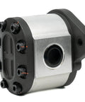 Front view of Chief Group 3 Gear Pump (3PG) - 51.0 CC, 7/8" Key Shaft, SAE-B 2-Bolt Mount, SAE-20/16 Ports, CCW Rotation.