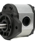 Chief Group 3 Gear Pump (3PG) - 51.0 CC, 7/8" Key Shaft, SAE-B 2-Bolt Mount, SAE-20/16 Ports, CCW Rotation, side view.