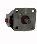 Front view of CHIEF MH Series Gear Pump: 0.258 CID, 2 GPM @ 1800 RPM, 2300 PSI, 4-Bolt Flange Mounting, SAE 8 Side Ports, Dual Rotation, 250179