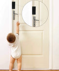 Two Pack Door Reinforcement Locks add security by reinforcing entry doors against forced openings, withstand up to 800 lbs