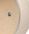 Close-up of Quiet 16 Inch Chinchilla Exercise Wheel With Double Ball Bearings For Whisper Quiet Spin And Chew Resistant Metal Rim