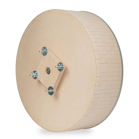 Quiet 16 Inch Chinchilla Exercise Wheel With Double Ball Bearings For Whisper Quiet Spin And Chew Resistant Metal Rim Plus Non Slip Surface And Easy Clean