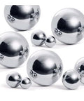 Christmas Tree Decoration 80mm Stainless Steel Mirror Shiny Ball - VXB Ball Bearings