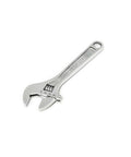 Chrome adjustable wrench from 180 Piece Professional Tool Set in Tool Storage Case - CTK180