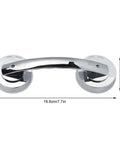 Anti Slip Vacuum Suction Cup Handrail For Bathroom And Kitchen, ABS PC Grab Bar, 19.6cm long with glass door window handle, no-sweat install