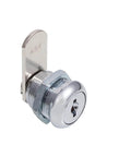 Keyed Alike Five Eighth Inch Cylinder Cam Locks Set for Cabinets Tool Boxes RV Compartments Mailboxes Vending Machines and Drawers Chrome Finish Includes Three Cams and Two Keys Fits Up To Three Eighth Inch Panel Thickness
