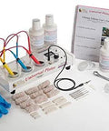 Chrome Plating Kit With Brush System 24K Gold Solution Three Step Process with equipment and user guide visible