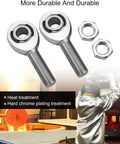 1/2 inch Heim joint rod end kit with jam nuts, left and right hand thread chromoly panhard bar joints, heat treated and chrome plated