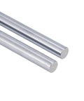 Two Pack 12mm X 300mm Linear Motion Rods Chrome Plated For 3D Printers CNC DIY Beefy Precision Shafts With Case Hardened Chrome Finish