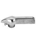 Chrome Plated Oven Door Handle S1001X with 2 Seven Eighths Inch Mount and Quarter Inch Stem Set Screw for Commercial Ovens and Ranges