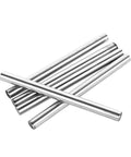 5 Pieces 8 x 100 mm Linear Motion Shaft Rods, round hardened chrome plated high carbon steel lathe bars, HRC60 hardness