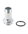 Metal pipe fitting with threaded exterior and black O-ring, component for DC Pump Large High Battery Solar Brass Motor Floating Impeller S455 DC48V.