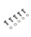 Chrome Front Disc Brake Rotor Torx Bolts 10 Pack Five Sixteenths By Eighteen Threads Seven Eighths Inch Long For Harley Davidson