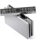 Heavy Duty 360 Degree Shower Glass Door Pivot Hinge Built Tough 304 Stainless Steel Top And Bottom Mount Frameless