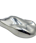 Super Chrome Silver Powder Coating For Metal One Pound Can With High Gloss Reflective Finish Similar To Electroplated Exterior Resin