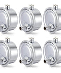 Six Pack Steam Radiator Air Valve One Eighth Inch Steam Air Vent Angle Mount Heat Regulator Valve Copper Chrome Plated