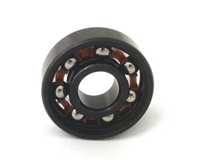 Chrome Steel 608B Miniature Open Ball bearing with Nylon Cage 8x22x7mmm - VXB Ball Bearings