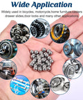 100 Piece G25 Precision Chrome Steel Bearing Balls Hardened And Mirror Polished One Quarter Inch 6 35 Millimeter For Bearings