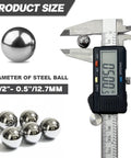 100 Pieces Chrome Steel Bearing Balls Approximately 13mm Diameter Half Inch Precision Grade Hardened Chromium Steel for Bearings