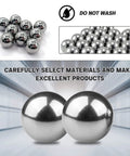 200 Pieces Half Inch Chrome Steel Bearing Balls Precision Hardened Chromium Steel Balls Kit For Ball Bearings 12.7 Mm Diameter