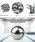 100 Pieces Chrome Steel Bearing Balls 16mm Five Eighths Inch Pro Grade G25 Polished Surface Lightly Oiled