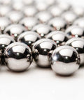 Hundred Piece Set Of Three Eighth Inch Hardened Chrome Steel Bearing Balls For DIY Projects and Mechanical Use AISI 52100 Precision Balls