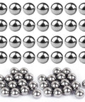 100 Pieces Chrome Steel Bearing Balls Approximately 13mm Diameter Half Inch Precision Grade Hardened Chromium Steel for Bearings