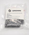 Assorted Bicycle Bearing Balls Chrome Steel One Eighth Inch Five Thirty Second Inch Three Sixteenth Inch Seven Thirty Second Inch One Quarter Inch 500 Count Replacement Set For Hubs And Bearings With Anti Rust Oil Finish G25 Quality in clear plastic bag.
