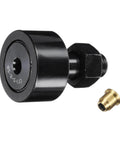 uxcell CF-1-5/8-SB CR26 Cam Follower Track Runner Bearings with 1-5/8' roller dia, chrome steel, 5/8-18 UNF stud