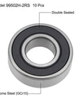 Deep Groove Ball Bearings With Five Eighth Inch Inner Diameter And One And Three Eighths Inch Outer Diameter Eleven Millimeter Bore Double Sealed