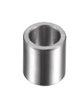 Single chrome steel oilless sleeve bearing 5mm by 7mm by 8mm, showing wear resistance and high load capacity for machinery applications.