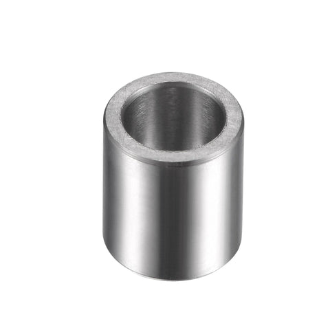 Single chrome steel oilless sleeve bearing 5mm by 7mm by 8mm, showing wear resistance and high load capacity for machinery applications.