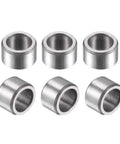 Chrome Steel Oilless Sleeve Bearings 4mm Bore 6mm Outer Diameter 4mm Length Set Of 6 High Load Capacity Wear Resistant