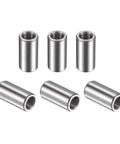 Chrome Steel Sleeve Bearings 5mm Bore 8mm Outer Diameter 16mm Length Oilless Bushings Set Of 6 for machinery and DIY projects