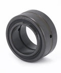 Double Sealed Radial Spherical Bearing with One Point Five Inch Bore in Chrome Steel for heavy duty machinery, side view