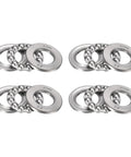 Premium Chrome Steel Thrust Ball Bearing Set For Machinery And Hobby Projects 25mm Bore 47mm Outer Diameter 15mm Width ABEC3 Four Pack