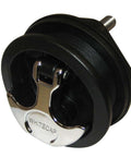 T Handle Latch Chrome Plated Zamac Black Nylon Non Locking Freshwater Use Only Durable Boat Hatch Latch For Cabinets Compartments And Storage