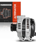 Alternator Replacement for Chrysler 200 2011 2014 and Town and Country 2011 2016 Dodge Avenger 2011 2014 Grand Caravan 2011 2020 Journey 2011 2019 Ram CV 2012 2015 Routan 2009 2012 3.6L V6 12V 160A High Output Fits Your Ride, showing front view with box packaging.