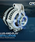 Alternator Replacement For Chrysler Sebring 2.4L 2.7L And Dodge Stratus 2001 2006 Direct Fit Premium New Quality OEM Numbers