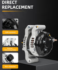 Direct Fit 3.6L Alternator Replacement for Chrysler 300, Dodge Challenger, Durango, Charger and Jeep Grand Cherokee 2011-2016