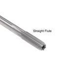 5.1mm Chucking Reamer for Stainless Steel and Copper Alloys Uxcell HSS Cobalt M35 Lathe Tool with D4 Accuracy, straight flute view